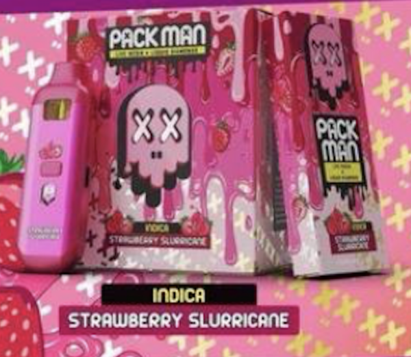 Packman Disposable Strawberry Slurricane